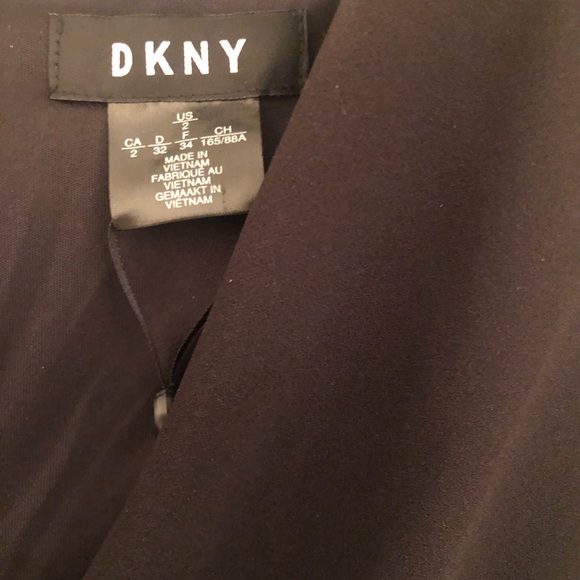 DKNY Black Ruched Sheath Dress - Picture 4 of 4